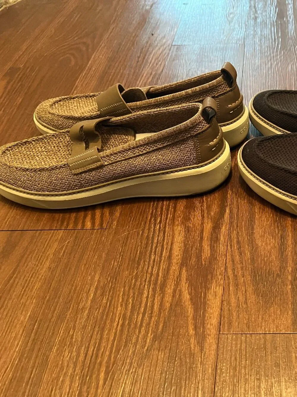 Cole Han Knit Penny Loafers